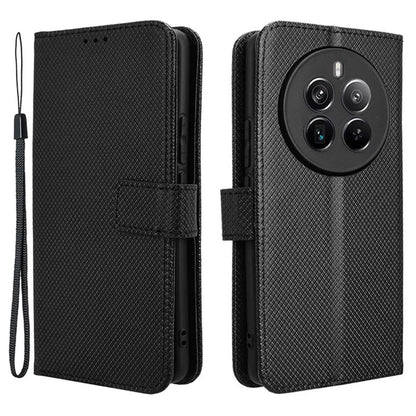 For Realme 12 Pro 5G / 12 Pro+ 5G Case Stand Shockproof TPU Inner Shell Leather Phone Cover