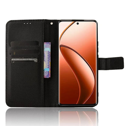 For Realme 12 Pro 5G / 12 Pro+ 5G Case Stand Shockproof TPU Inner Shell Leather Phone Cover