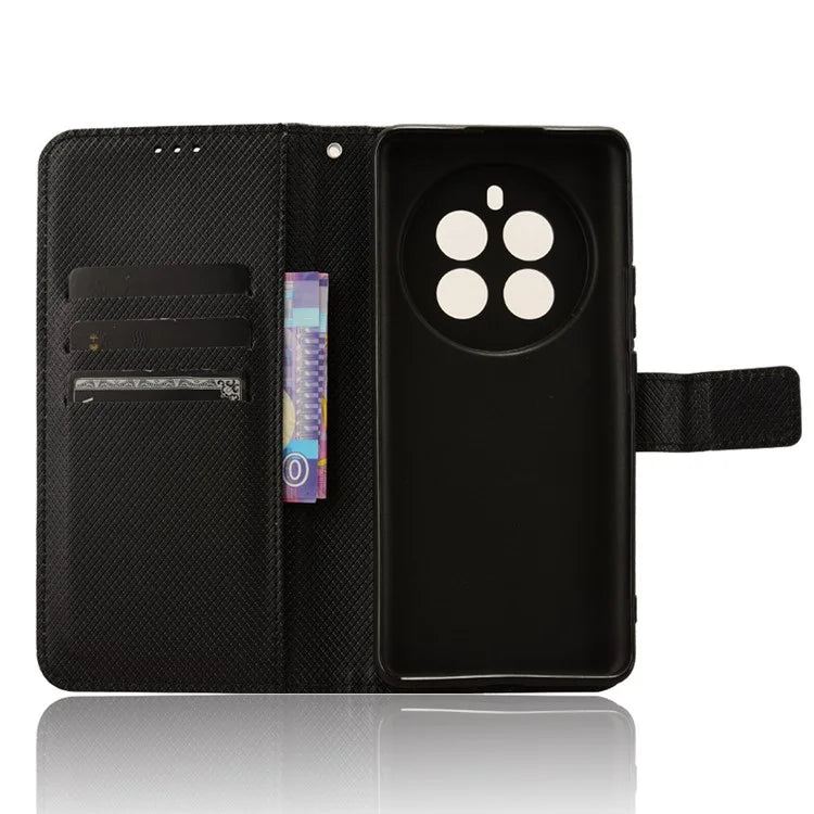 For Realme 12 Pro 5G / 12 Pro+ 5G Case Stand Shockproof TPU Inner Shell Leather Phone Cover