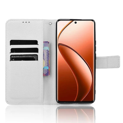 For Realme 12 Pro 5G / 12 Pro+ 5G Case Stand Shockproof TPU Inner Shell Leather Phone Cover