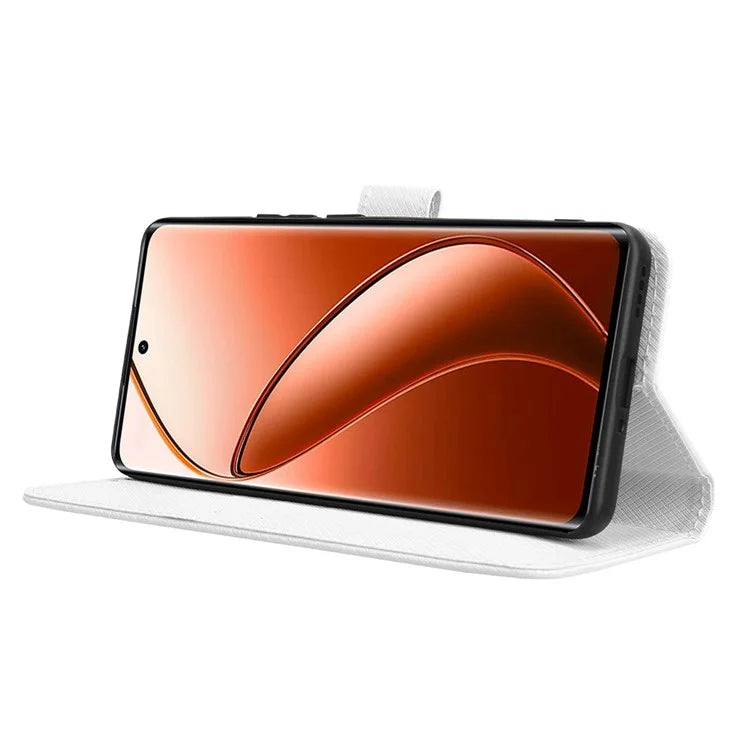 For Realme 12 Pro 5G / 12 Pro+ 5G Case Stand Shockproof TPU Inner Shell Leather Phone Cover