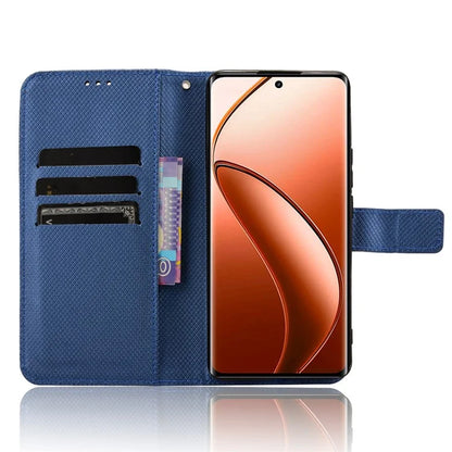 For Realme 12 Pro 5G / 12 Pro+ 5G Case Stand Shockproof TPU Inner Shell Leather Phone Cover