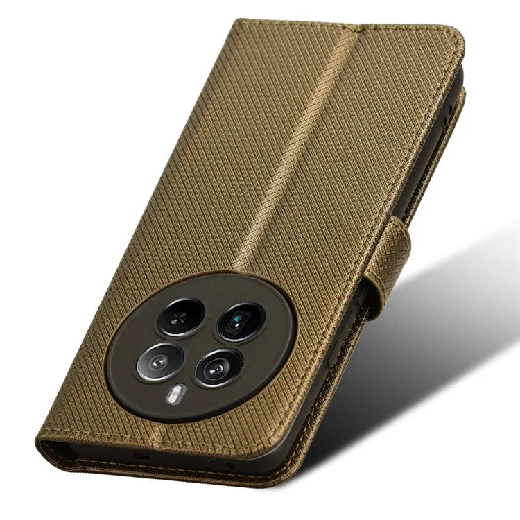 For Realme 12 Pro 5G / 12 Pro+ 5G Case Stand Shockproof TPU Inner Shell Leather Phone Cover