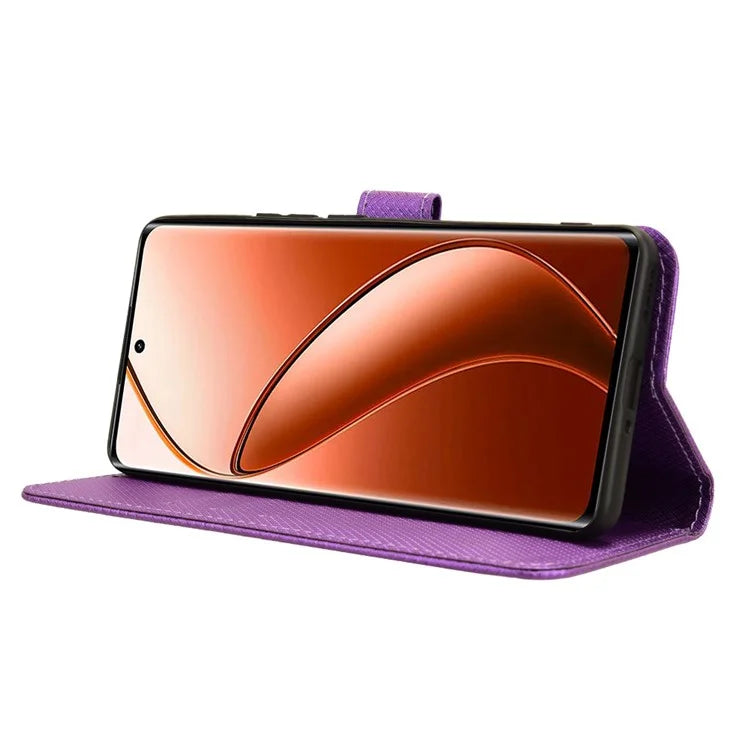 For Realme 12 Pro 5G / 12 Pro+ 5G Case Stand Shockproof TPU Inner Shell Leather Phone Cover