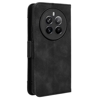 For Realme 12+ 5G / Narzo 70 Pro 5G Case PU Leather Stand Multiple Card Holders Phone Cover