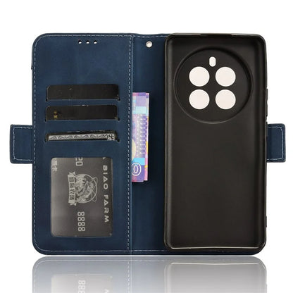 For Realme 12+ 5G / Narzo 70 Pro 5G Case PU Leather Stand Multiple Card Holders Phone Cover