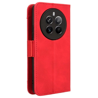 For Realme 12+ 5G / Narzo 70 Pro 5G Case PU Leather Stand Multiple Card Holders Phone Cover