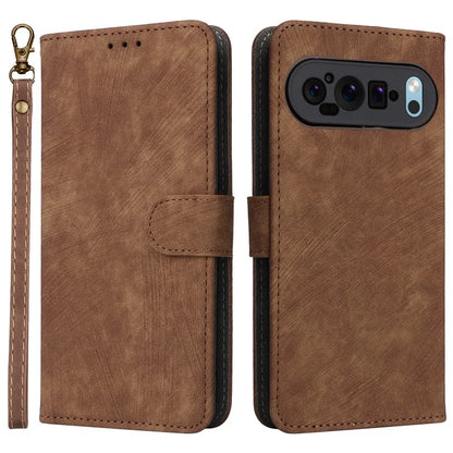 For Google Pixel 9 Pro Case RFID Blocking Wallet Flip PU Leather Cover
