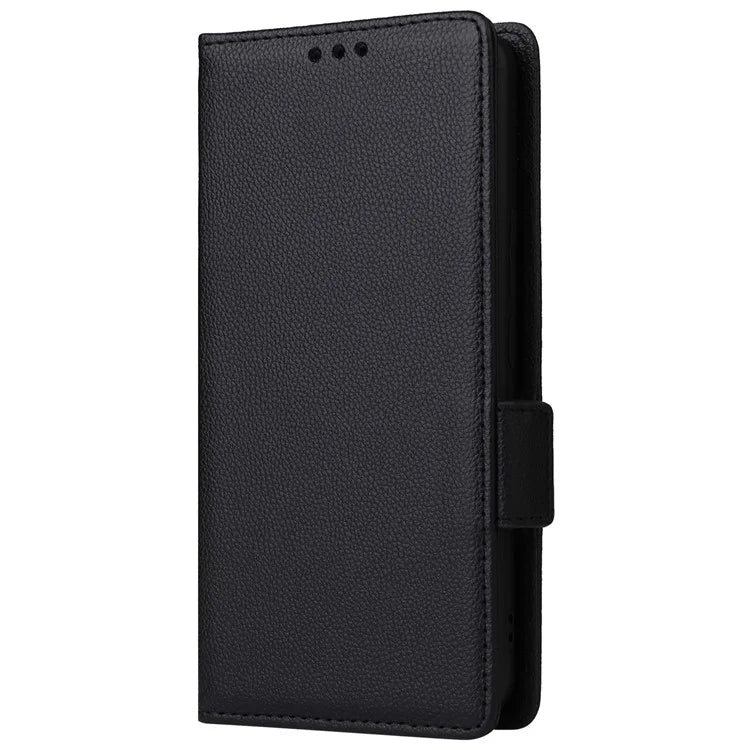 For Xiaomi 14 Ultra Wallet Case Litchi Texture Leather Protective Phone Cover with Strap