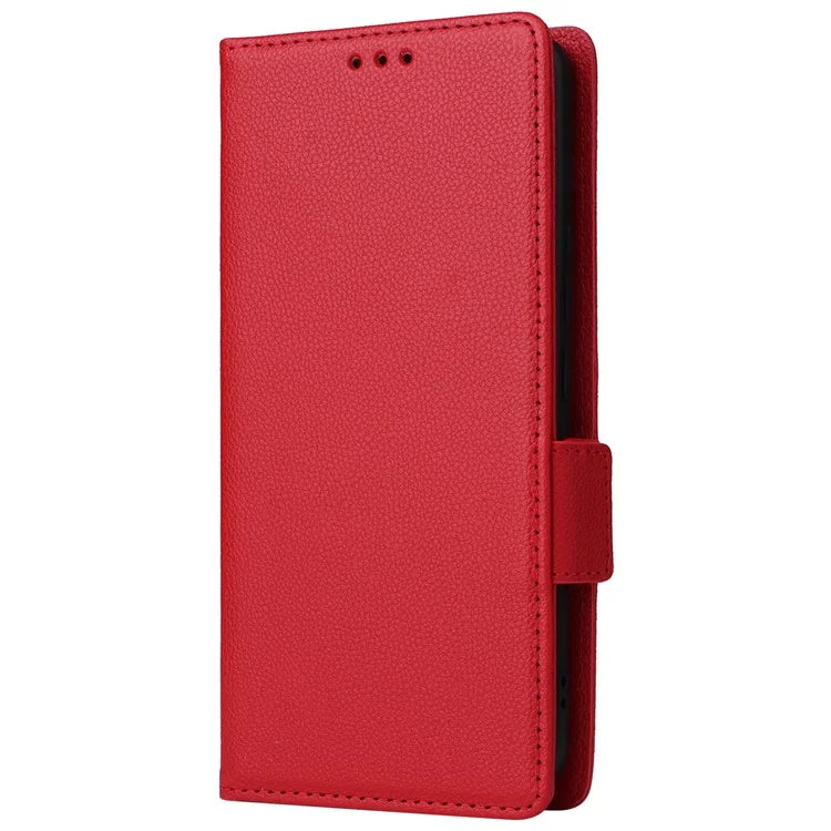 For Xiaomi 14 Ultra Wallet Case Litchi Texture Leather Protective Phone Cover with Strap