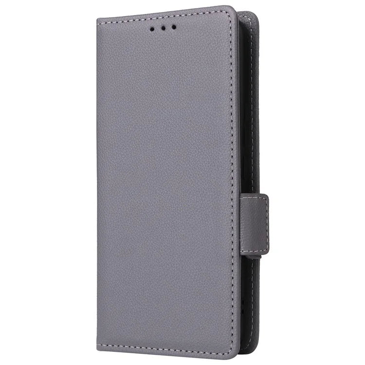 For Xiaomi 14 Ultra Wallet Case Litchi Texture Leather Protective Phone Cover with Strap