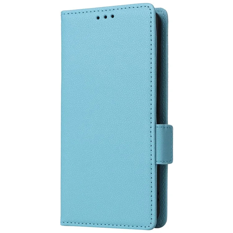 For Xiaomi 14 Ultra Wallet Case Litchi Texture Leather Protective Phone Cover with Strap