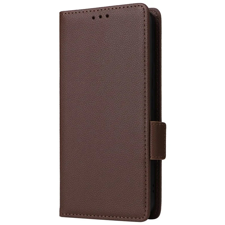 For Xiaomi 14 Ultra Wallet Case Litchi Texture Leather Protective Phone Cover with Strap
