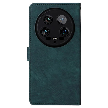 For Xiaomi 14 Ultra Phone Case with Hand Strap PU Leather RFID Blocking Wallet Cover