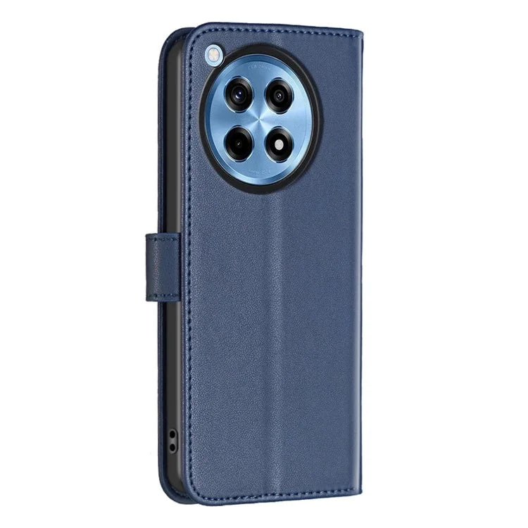 BINFEN COLOR BF17 For OnePlus 12R 5G / Ace 3 5G Wallet Case Magnetic Closing Stand Phone Cover