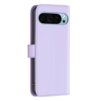 BINFEN COLOR BF17 For Google Pixel 9 Magnetic Phone Case Drop-proof Leather Card Slots Cover
