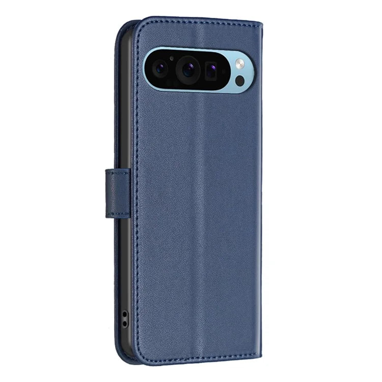 BINFEN COLOR BF17 For Google Pixel 9 Magnetic Phone Case Drop-proof Leather Card Slots Cover