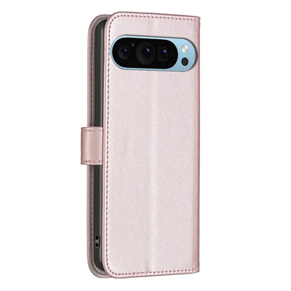 BINFEN COLOR BF17 For Google Pixel 9 Magnetic Phone Case Drop-proof Leather Card Slots Cover