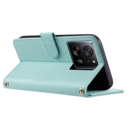For Xiaomi Redmi K60 Ultra / 13T / 13T Pro Case Magnetic Rhombus Grid Pattern Leather Phone Cover