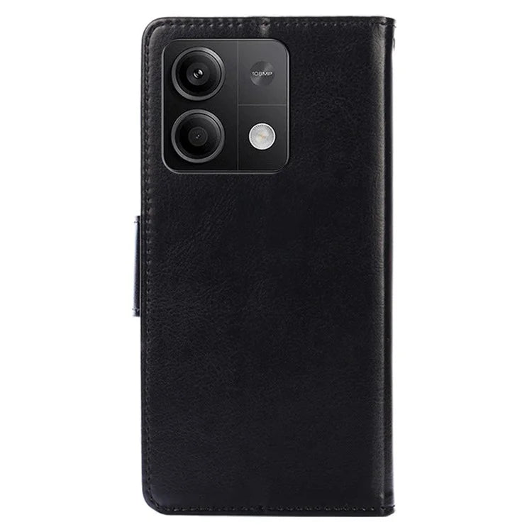 For Xiaomi Redmi Note 13 5G Case PU Leather Full-Body Shockproof Phone Cover