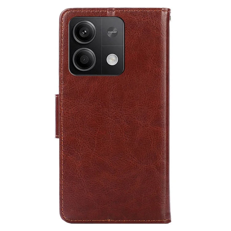 For Xiaomi Redmi Note 13 5G Case PU Leather Full-Body Shockproof Phone Cover