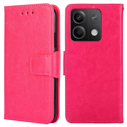 For Xiaomi Redmi Note 13 5G Case PU Leather Full-Body Shockproof Phone Cover
