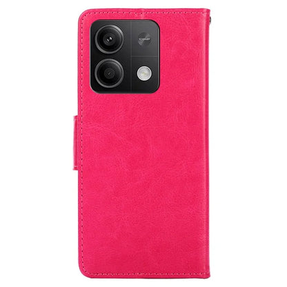 For Xiaomi Redmi Note 13 5G Case PU Leather Full-Body Shockproof Phone Cover