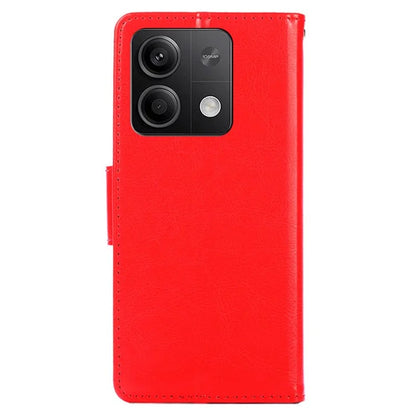 For Xiaomi Redmi Note 13 5G Case PU Leather Full-Body Shockproof Phone Cover