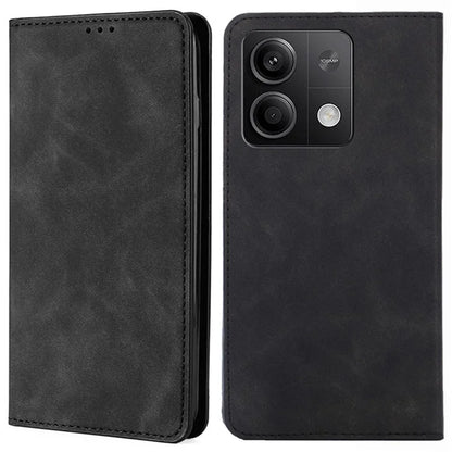 For Xiaomi Redmi Note 13 5G Case PU Leather Card Holder Skin-touch Phone Cover