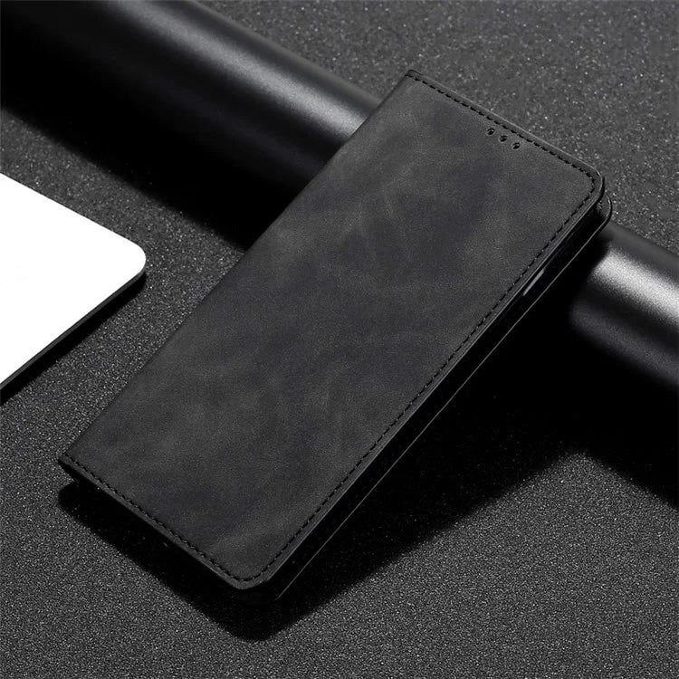 For Xiaomi Redmi Note 13 5G Case PU Leather Card Holder Skin-touch Phone Cover