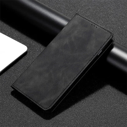 For Xiaomi Redmi Note 13 5G Case PU Leather Card Holder Skin-touch Phone Cover