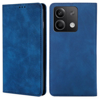 For Xiaomi Redmi Note 13 5G Case PU Leather Card Holder Skin-touch Phone Cover