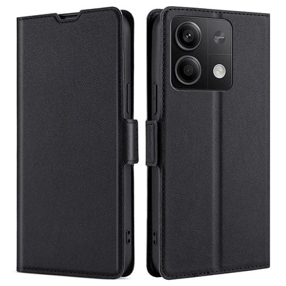 For Xiaomi Redmi Note 13 5G Case Slim PU Leather Shockproof Phone Cover with Card Holder