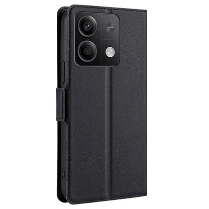 For Xiaomi Redmi Note 13 5G Case Slim PU Leather Shockproof Phone Cover with Card Holder