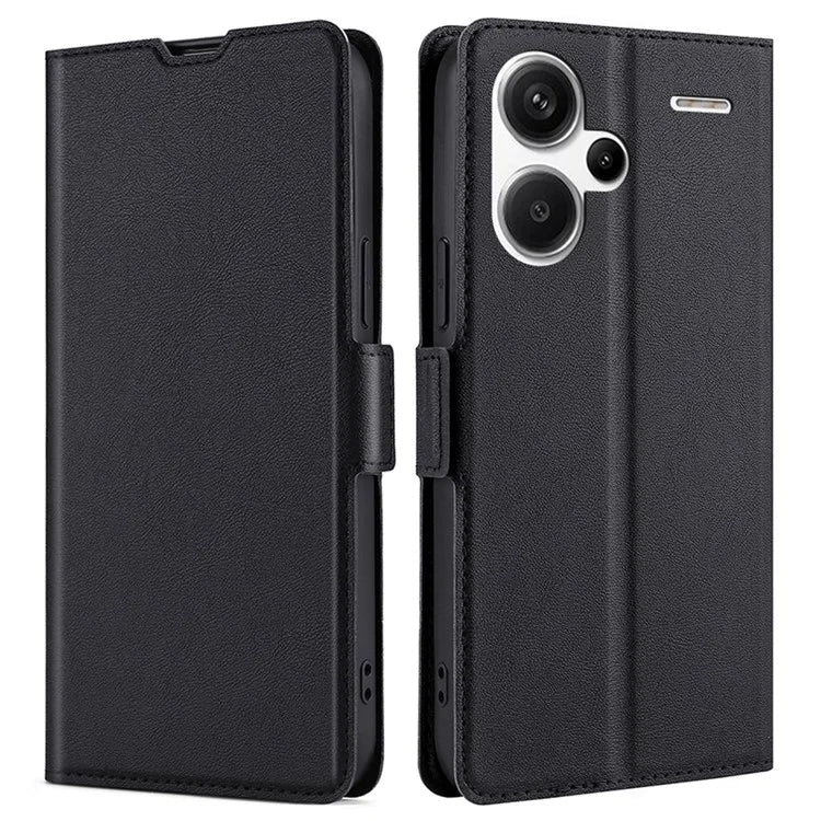 For Xiaomi Redmi Note 13 Pro+ 5G Case Protective TPU Inner Shell PU Leather Phone Cover
