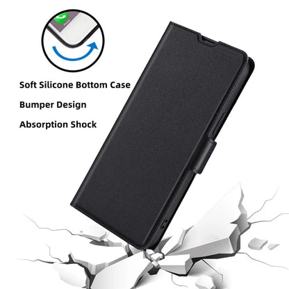 For Xiaomi Redmi Note 13 Pro+ 5G Case Protective TPU Inner Shell PU Leather Phone Cover