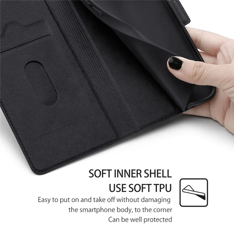 For Xiaomi Redmi Note 13 Pro+ 5G Case Protective TPU Inner Shell PU Leather Phone Cover
