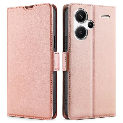 For Xiaomi Redmi Note 13 Pro+ 5G Case Protective TPU Inner Shell PU Leather Phone Cover