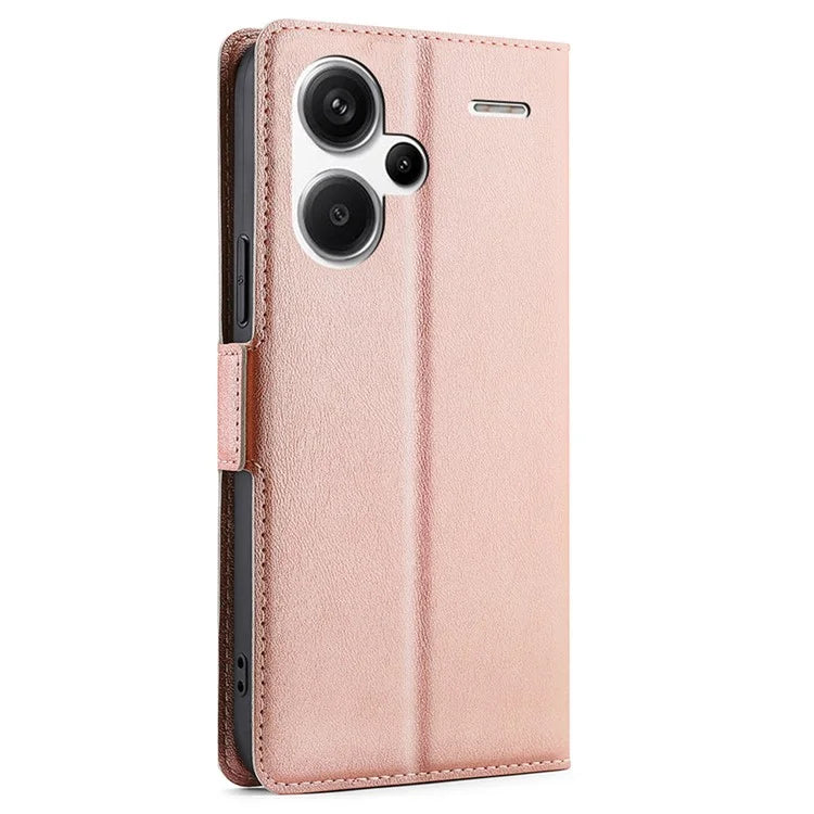 For Xiaomi Redmi Note 13 Pro+ 5G Case Protective TPU Inner Shell PU Leather Phone Cover