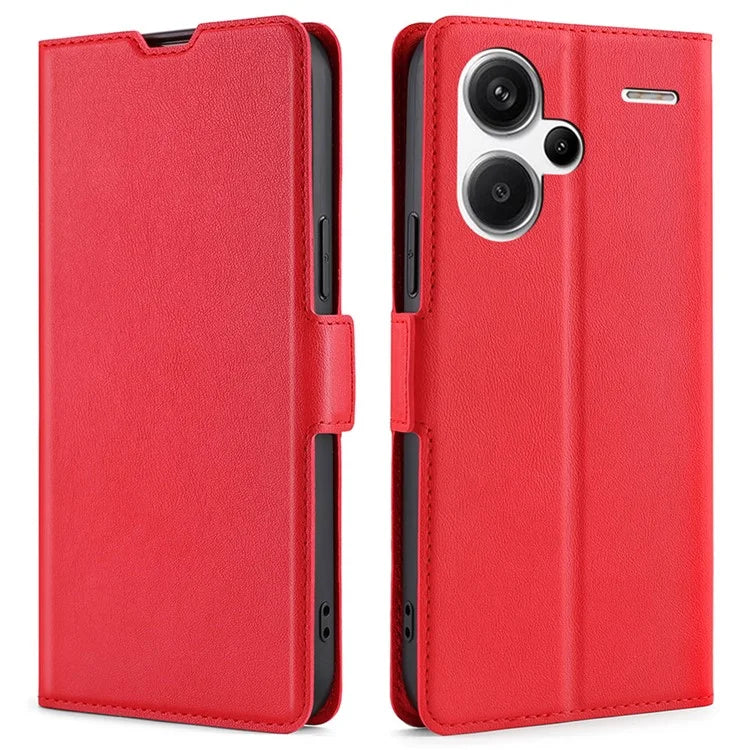 For Xiaomi Redmi Note 13 Pro+ 5G Case Protective TPU Inner Shell PU Leather Phone Cover