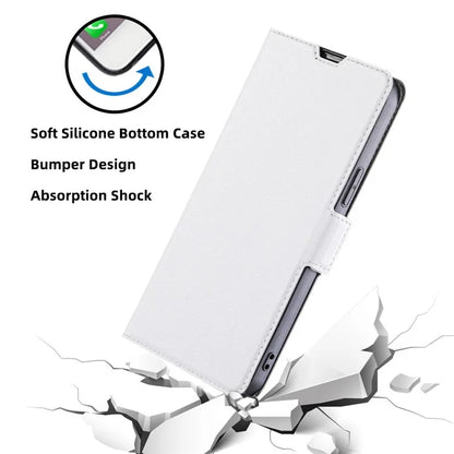 For Xiaomi Redmi Note 13 Pro+ 5G Case Protective TPU Inner Shell PU Leather Phone Cover