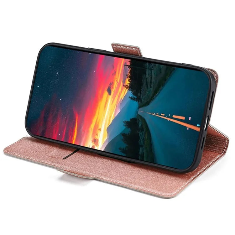 For Xiaomi Redmi Note 13 Pro 5G / Poco X6 5G Protective Case TPU Inner Shell PU Leather Phone Cover