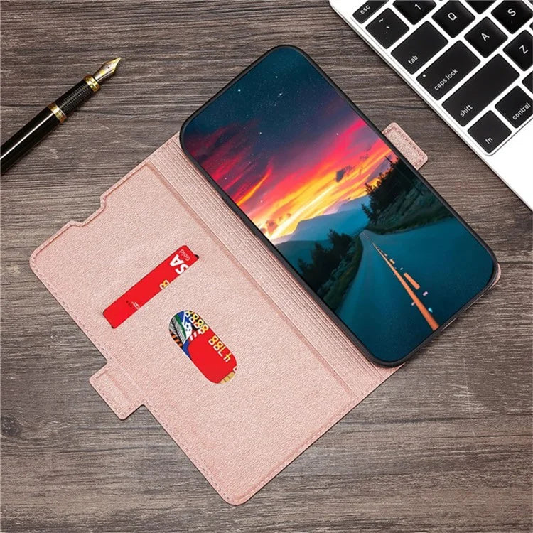For Xiaomi Redmi Note 13 Pro 5G / Poco X6 5G Protective Case TPU Inner Shell PU Leather Phone Cover