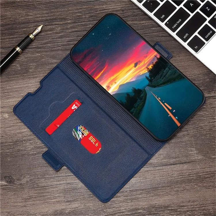 For Xiaomi Redmi Note 13 Pro 5G / Poco X6 5G Protective Case TPU Inner Shell PU Leather Phone Cover