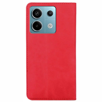 For Xiaomi Redmi Note 13 Pro 5G / Poco X6 5G Case PU Leather Card Holder Skin-touch Phone Cover