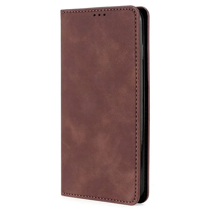 For Xiaomi Redmi Note 13 Pro 5G / Poco X6 5G Case PU Leather Card Holder Skin-touch Phone Cover