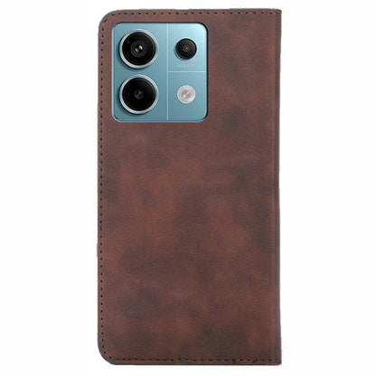 For Xiaomi Redmi Note 13 Pro 5G / Poco X6 5G Case PU Leather Card Holder Skin-touch Phone Cover