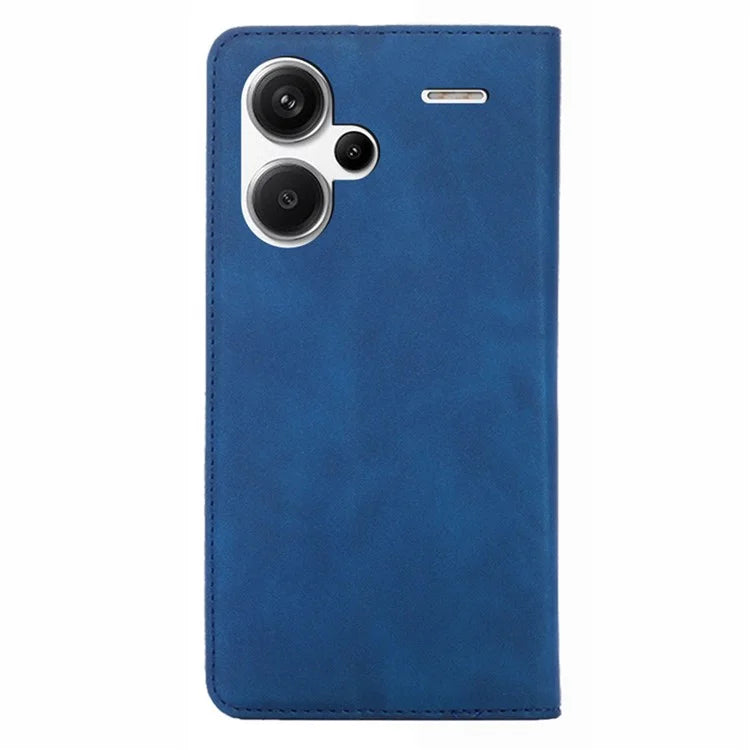 For Xiaomi Redmi Note 13 Pro+ 5G Case Skin-touch PU Leather Card Holder Phone Cover