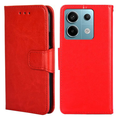 For Xiaomi Redmi Note 13 Pro 5G / Poco X6 5G Shockproof Case PU Leather Phone Cover