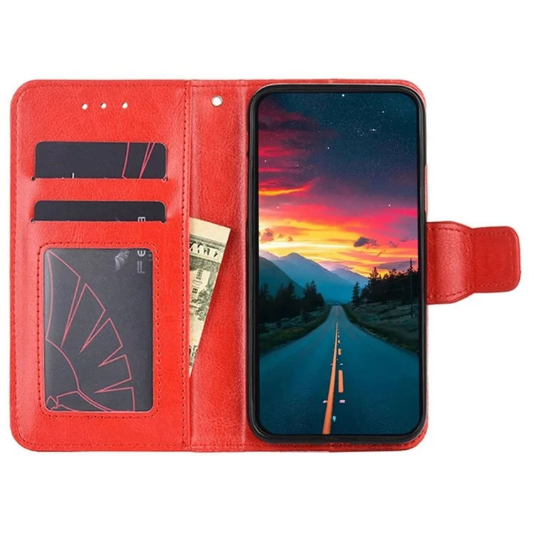 For Xiaomi Redmi Note 13 Pro 5G / Poco X6 5G Shockproof Case PU Leather Phone Cover